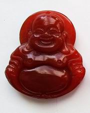 Agate buddha