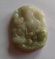 Jade amulet jewelry